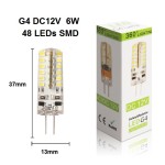 Λάμπα LED G4 Silicone 12V 3W-6W